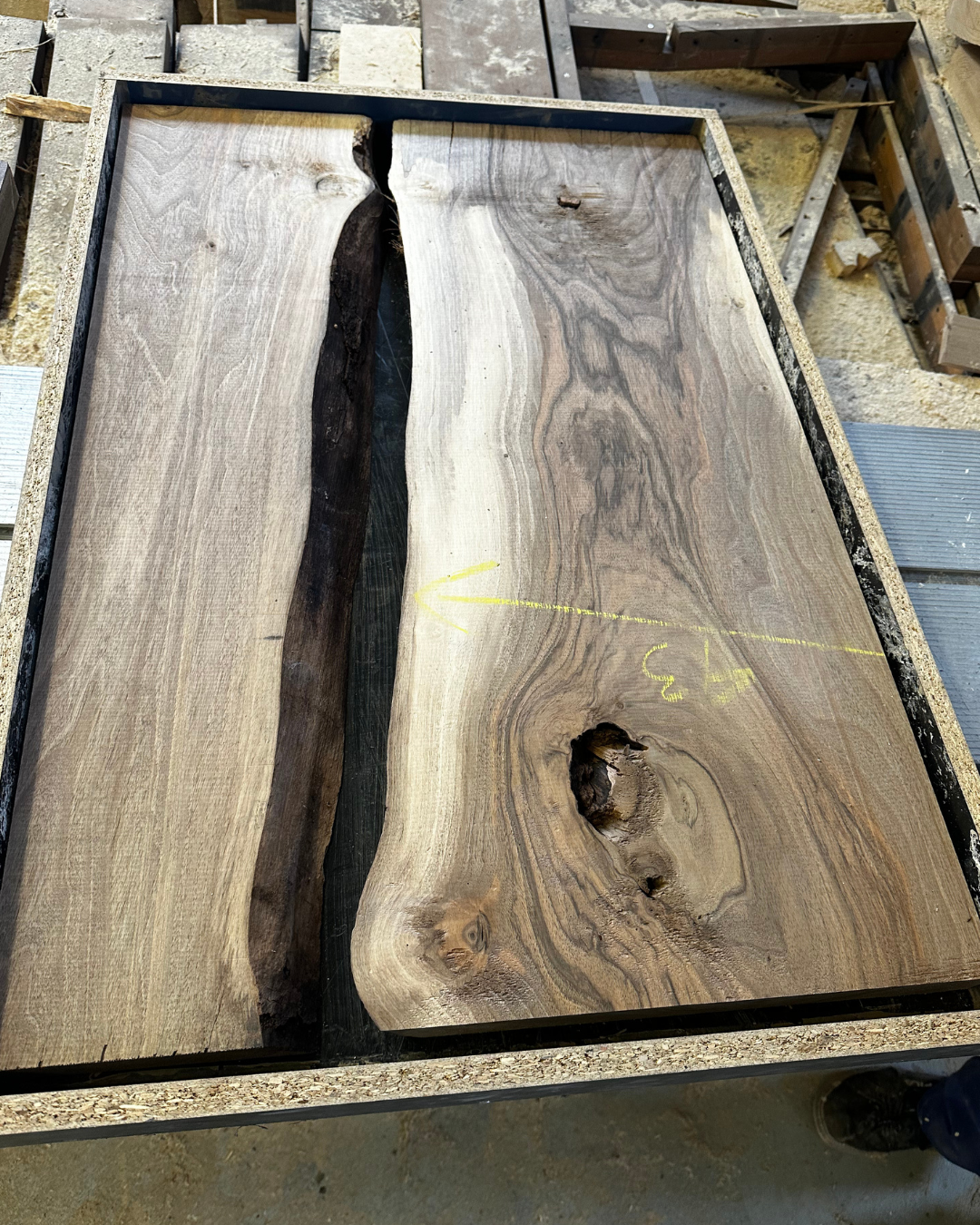 epoxidový stůl - zakázková výroba